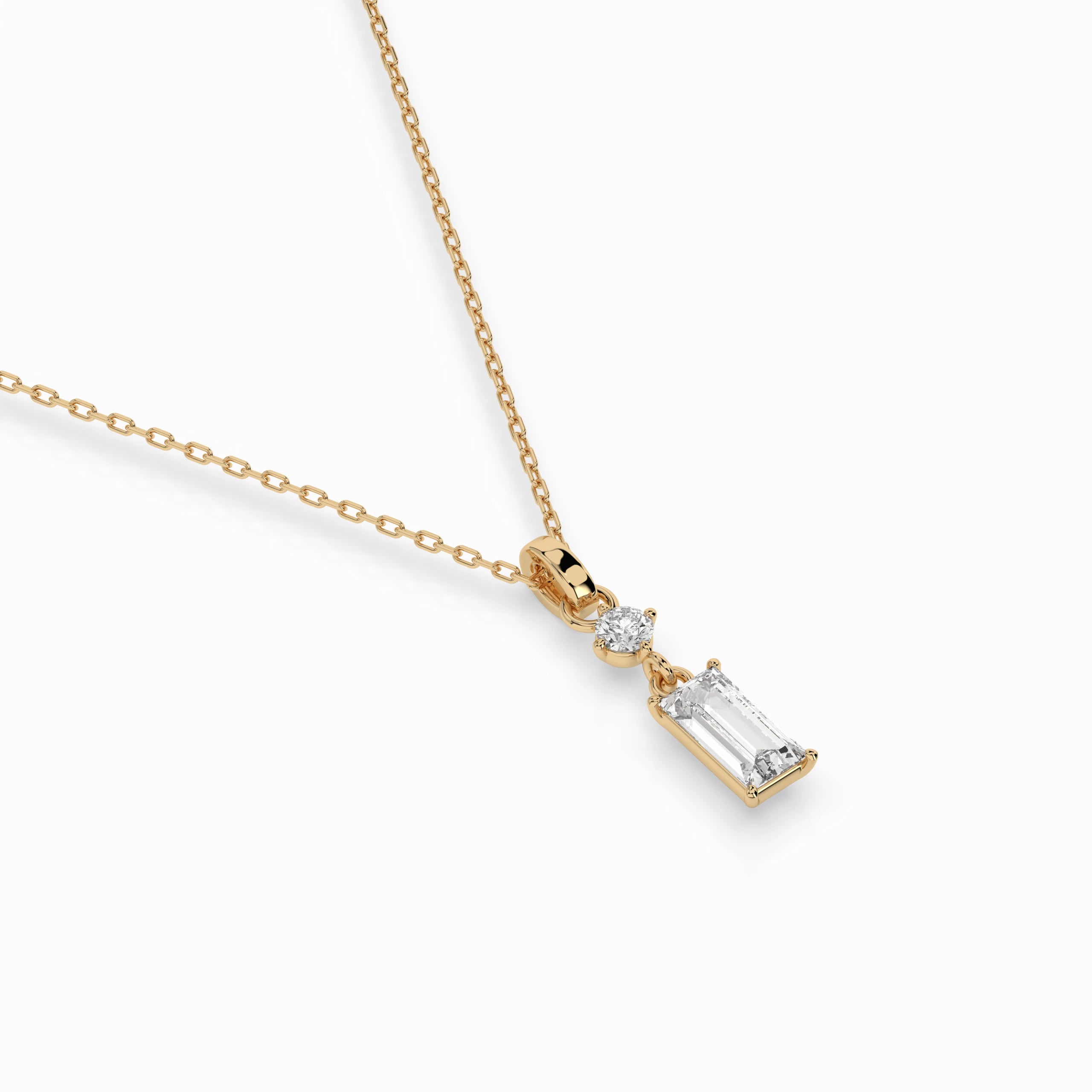 Colier solitaire – 104-10071/2(0.30)BAQ – imaginea 6