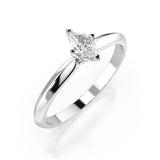 Inel solitaire – 101-10181/1(0.15)MARQUISE – imaginea 1
