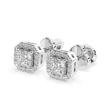 Cercei solitaire Eternitate – 102-10115(3.0)PR – imaginea 3