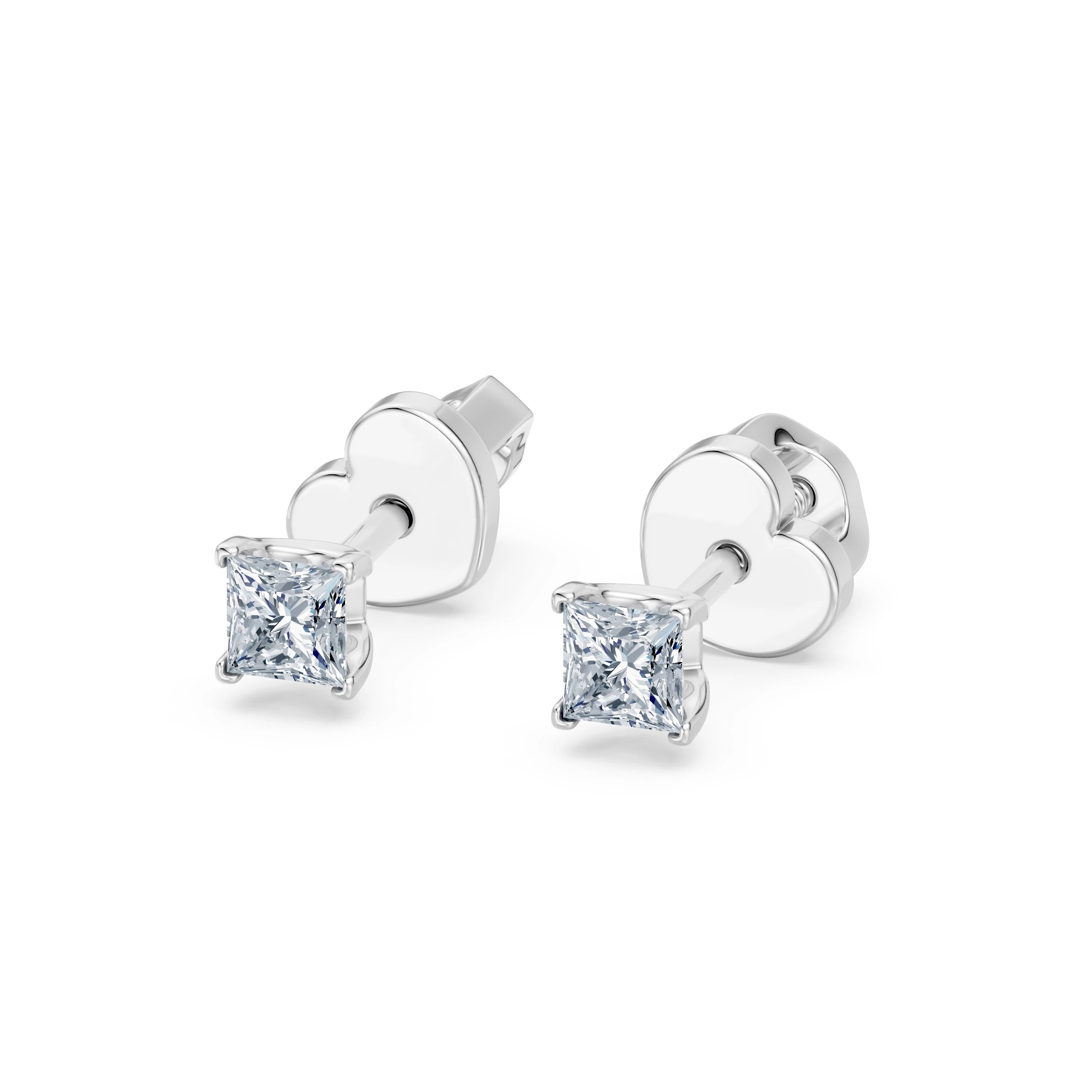 Cercei solitaire Fluture – 102-10117(3.0)PR – imaginea 2