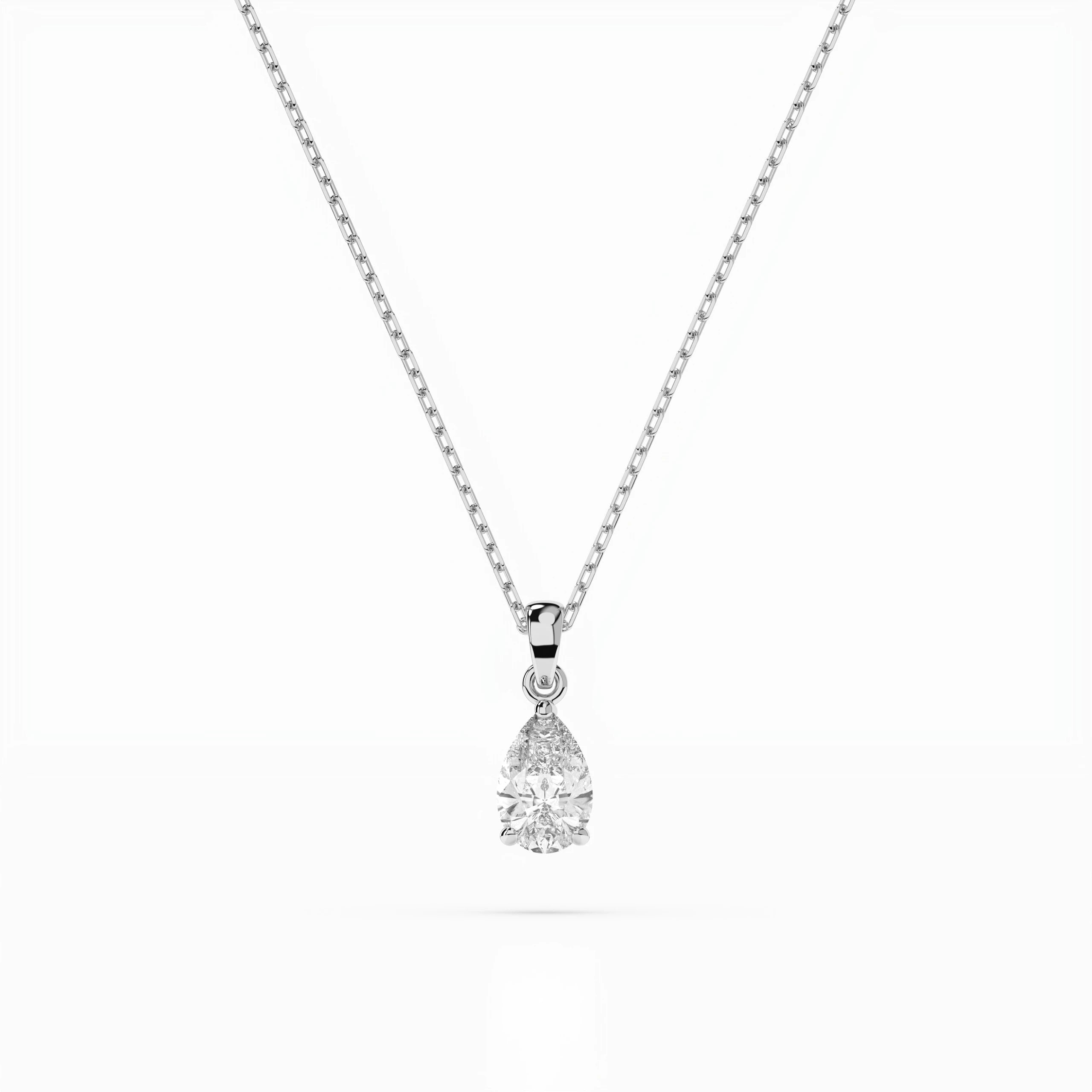 Colier solitaire – 104-10067(0.30)PAR – imaginea 1