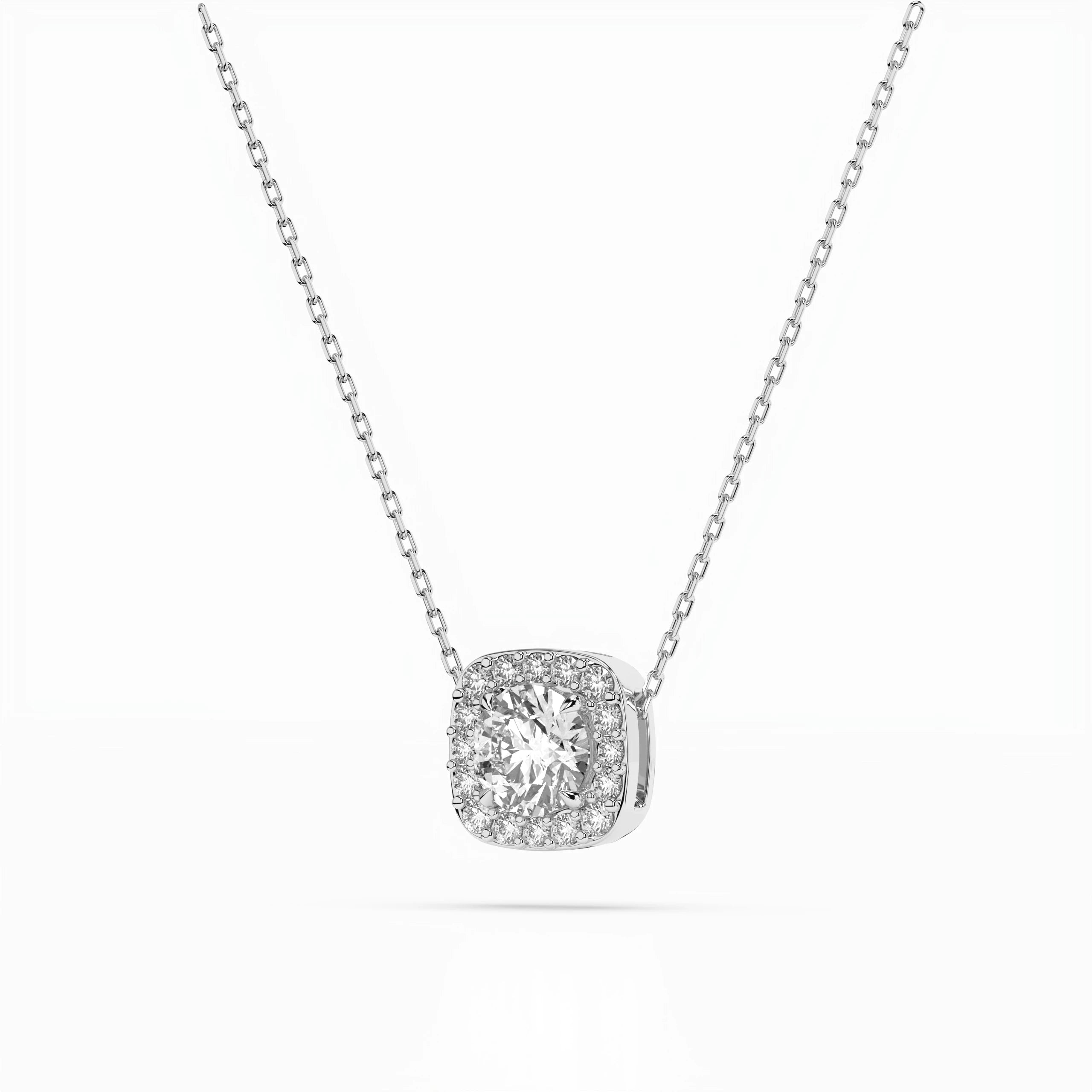 Colier solitaire Eternitate – 104-10057(4.7) – imaginea 2