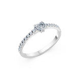 Inel solitaire Eternitate – 101-10191(0.30)HRT – imaginea 1