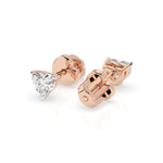 Cercei solitaire Fluture – 102-10190(0.30)HRT – imaginea 9