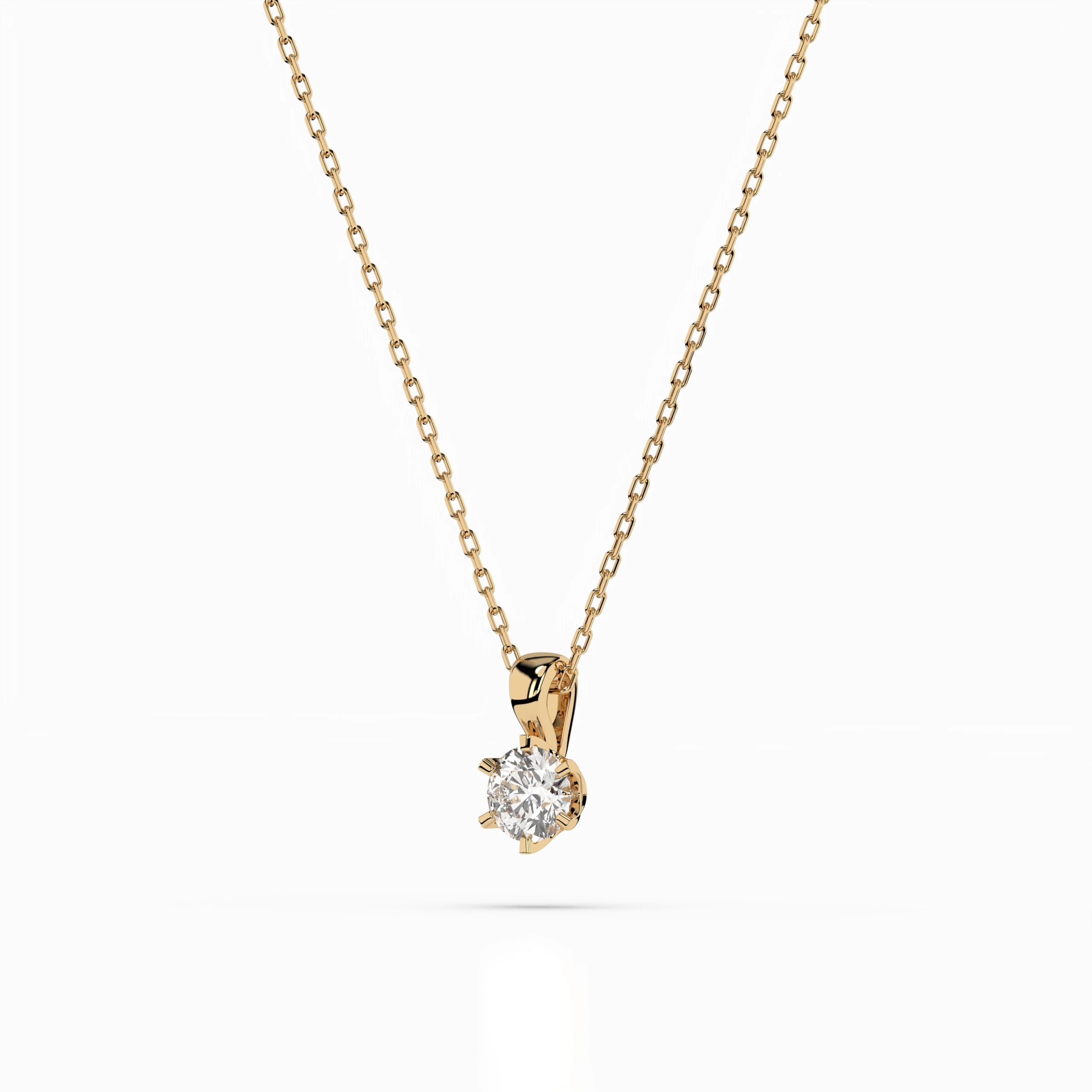 Colier solitaire – 104-10004(3.4) – imaginea 5