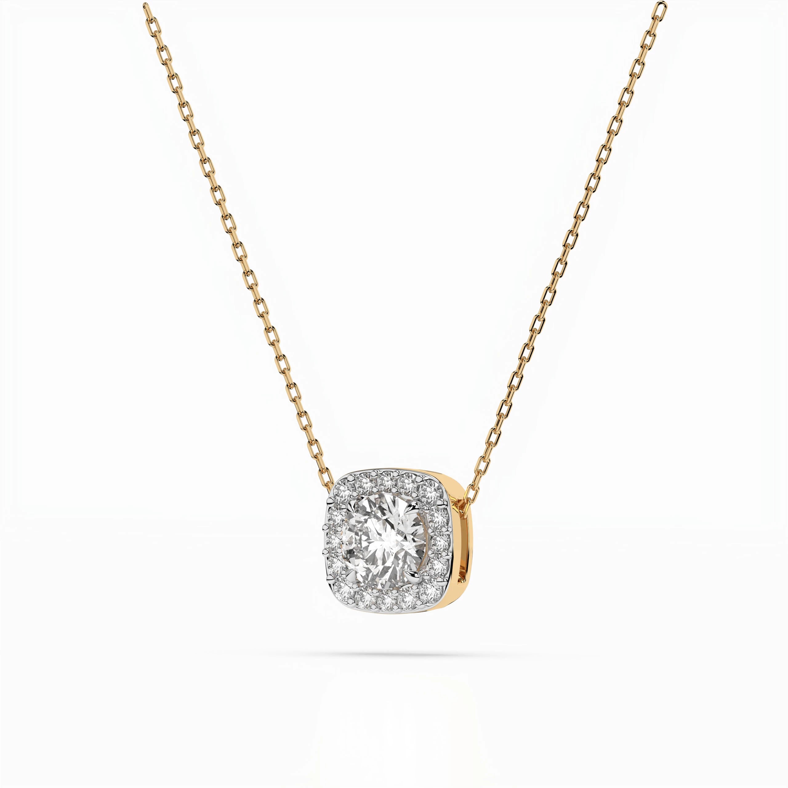 Colier solitaire Eternitate – 104-10057(4.7) – imaginea 5