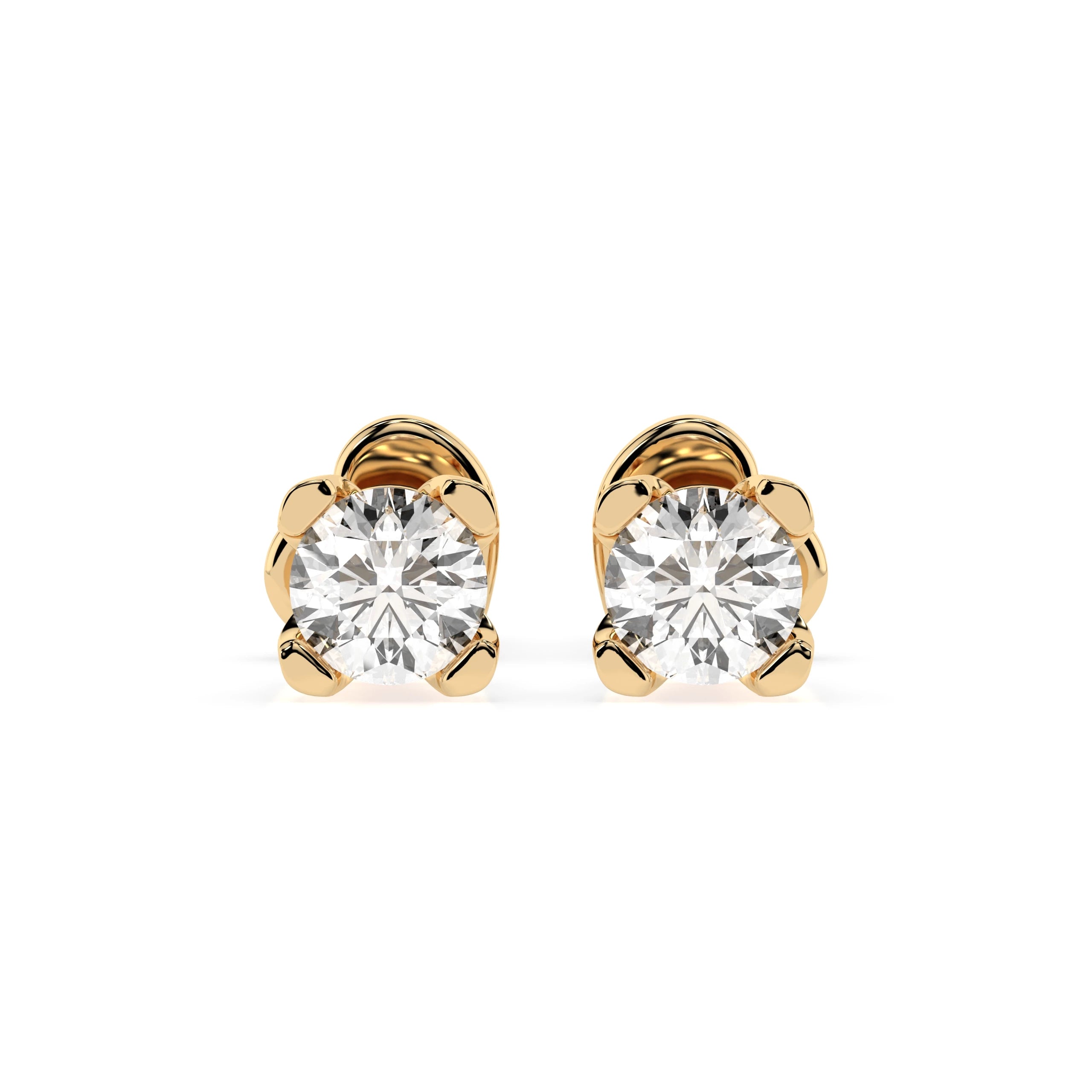 Cercei solitaire Fluture – 102-10089/2(4.2) – imaginea 4