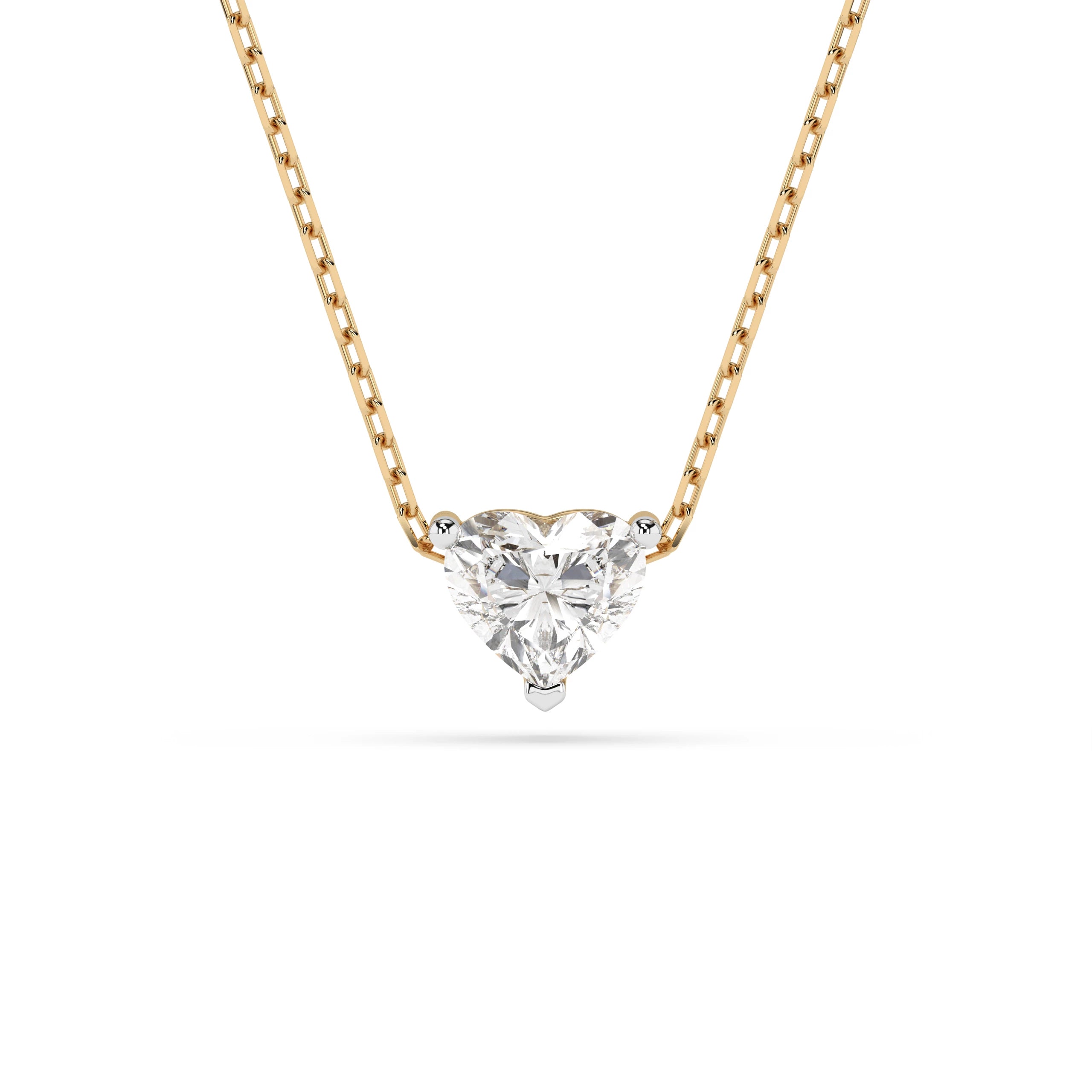 Colier solitaire – 104-10066(0.30)HRT – imaginea 4
