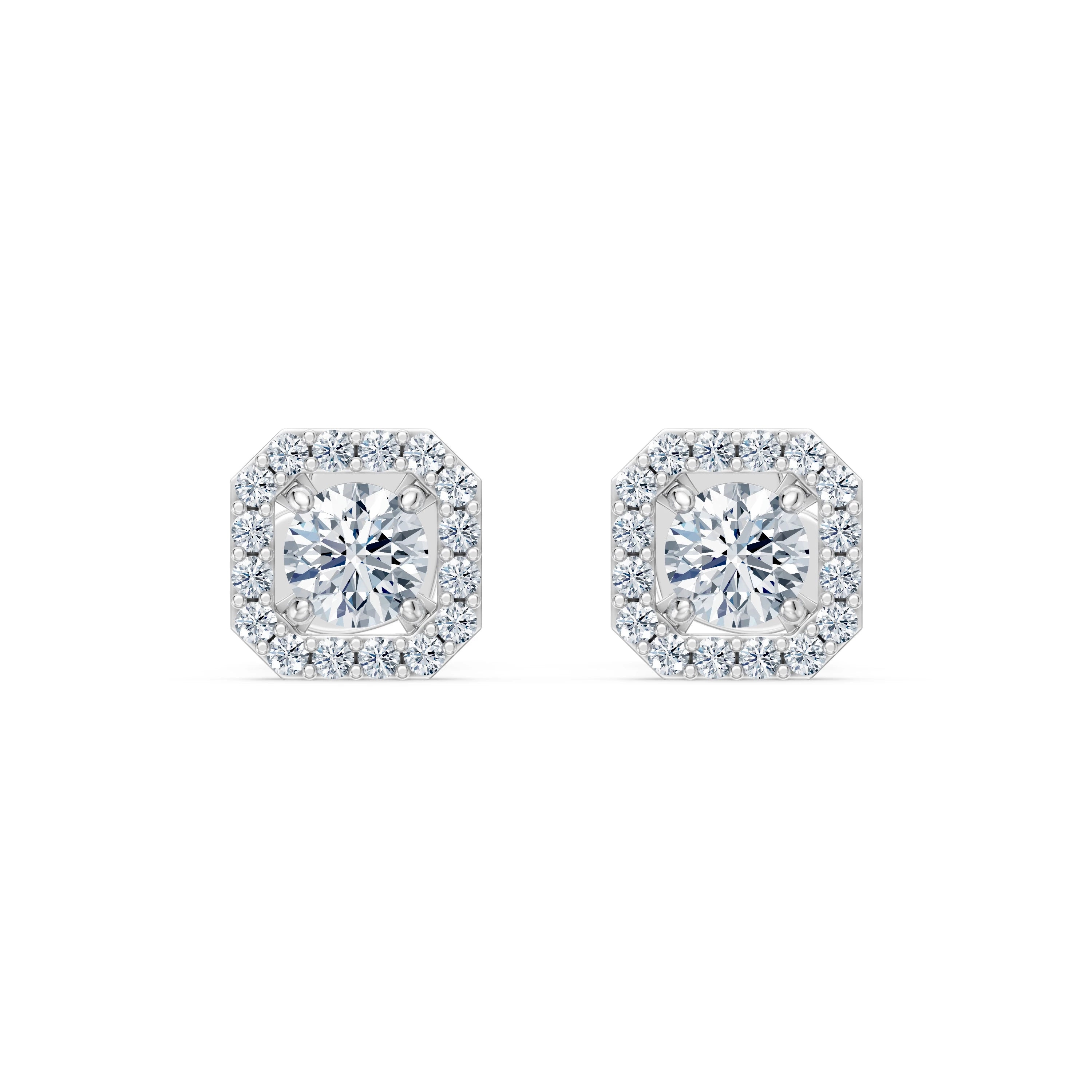 Cercei solitaire Eternitate – 102-10118/2(3.7) – imaginea 1