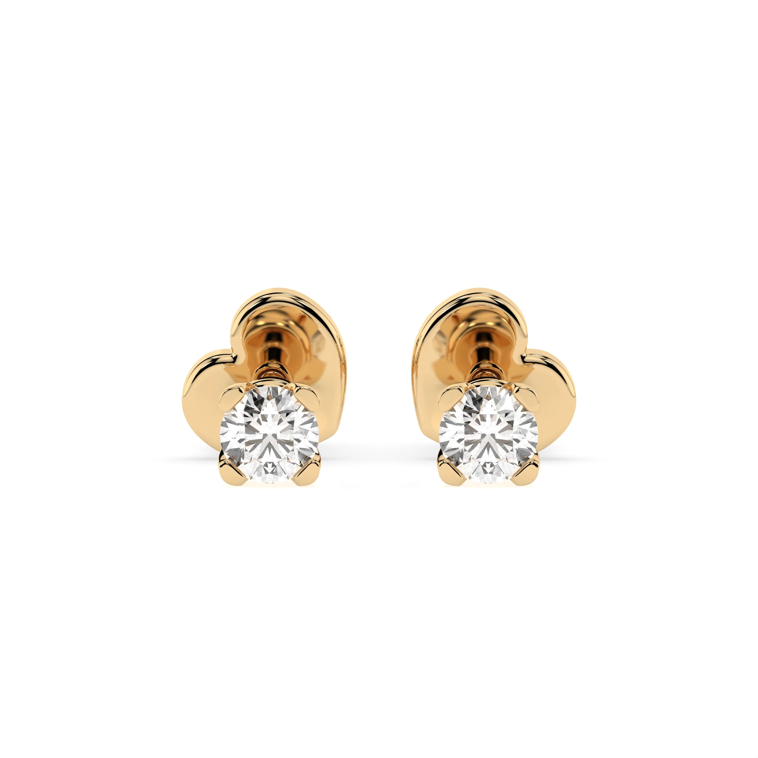Cercei solitaire Fluture – 102-10089/2(3.4) – imaginea 4