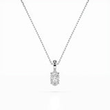 Colier solitaire – 104-10069(0.30)OV – imaginea 1