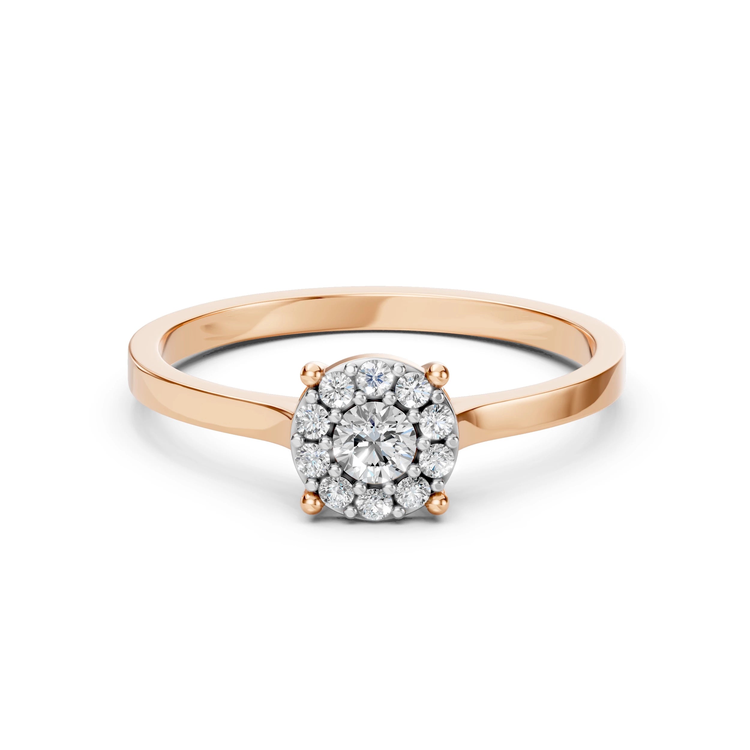 Inel solitaire Eternitate – 101-10017/1(3.4) – imaginea 9