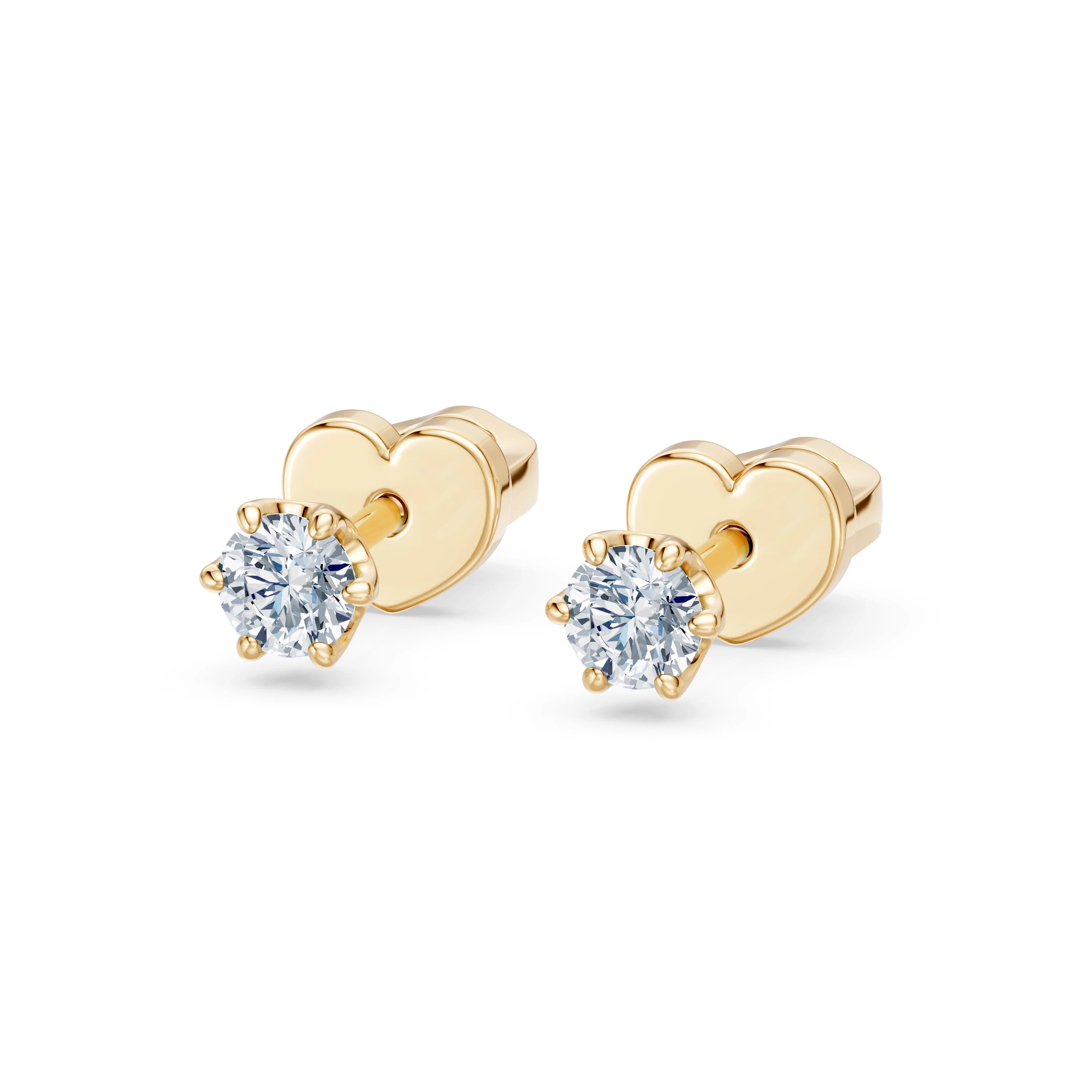 Cercei solitaire Fluture – 102-10040/1(3.4) – imaginea 5