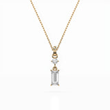 Colier solitaire – 104-10071/2(0.30)BAQ – imaginea 4