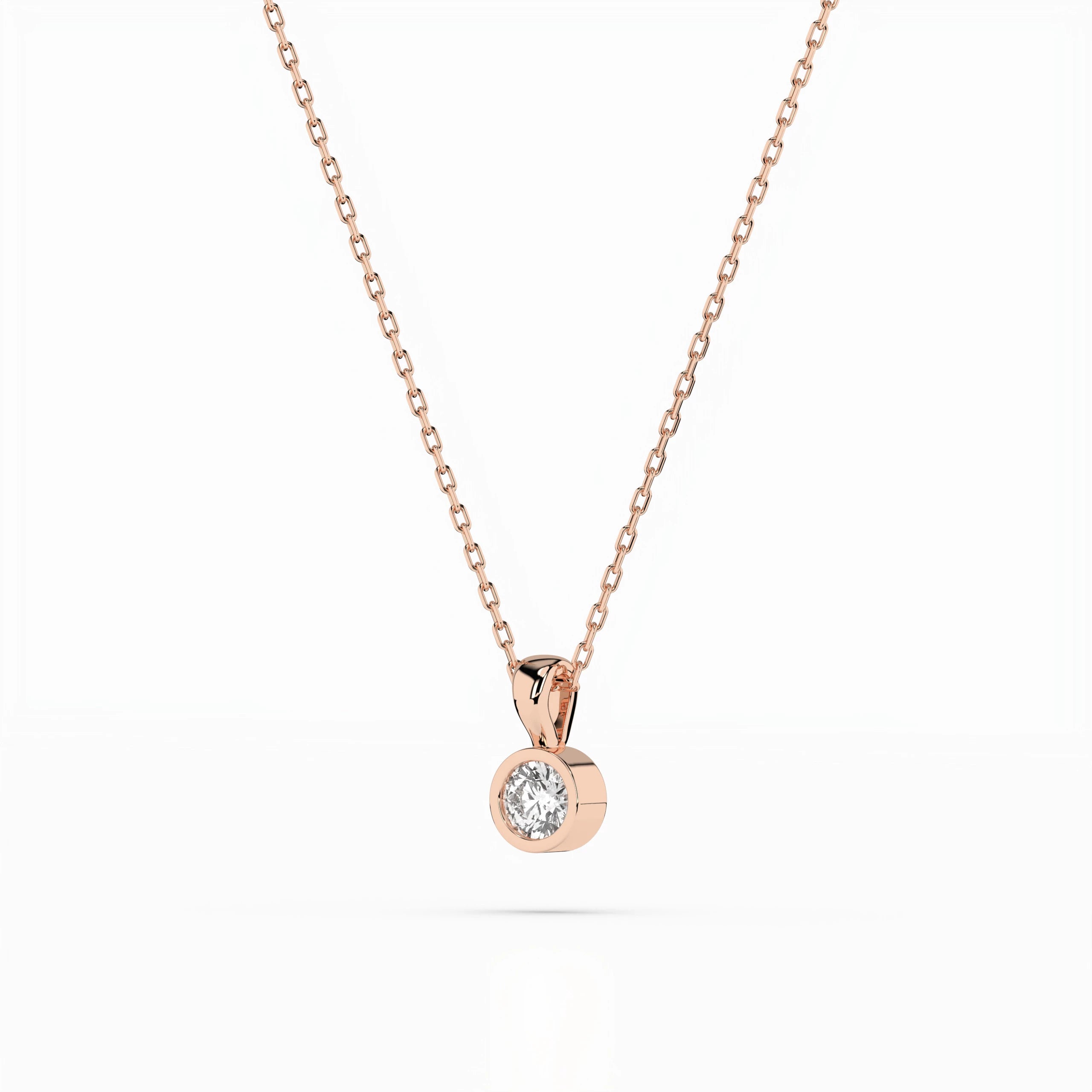 Colier solitaire – 104-10010(3.0) – imaginea 8