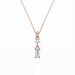 Colier solitaire – 104-10071/2(0.30)BAQ – imaginea 7