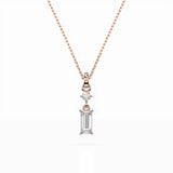 Colier solitaire – 104-10071/2(0.30)BAQ – imaginea 7