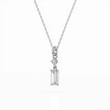 Colier solitaire – 104-10071/3(0.30)BAQ – imaginea 2
