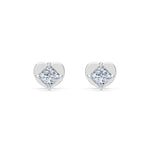 Cercei solitaire Fluture – 102-10116(3.0)PR – imaginea 1