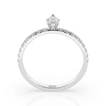 Inel solitaire Eternitate – 101-10181/4(0.10)MARQUISE – imaginea 2