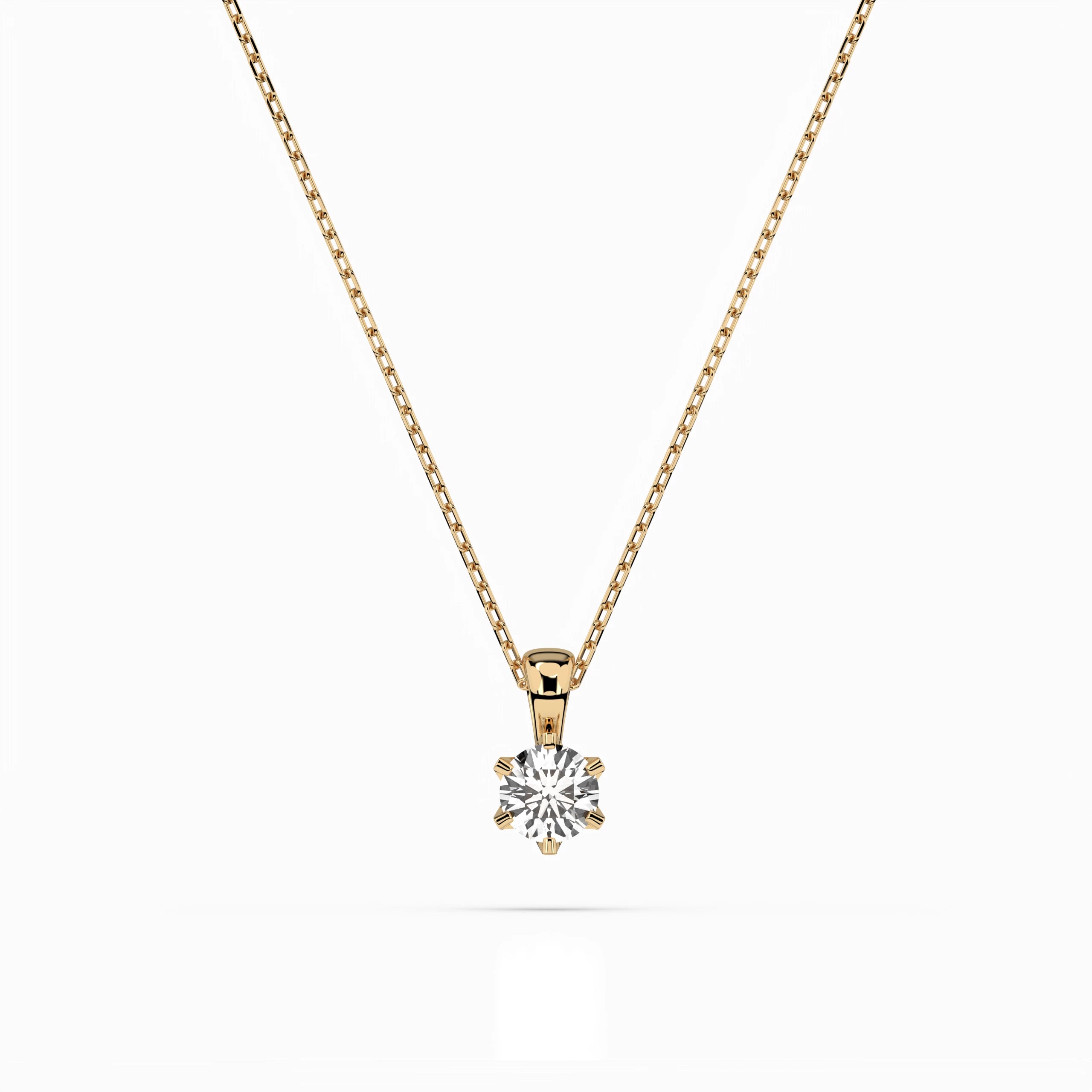 Colier solitaire – 104-10004(3.7) – imaginea 4
