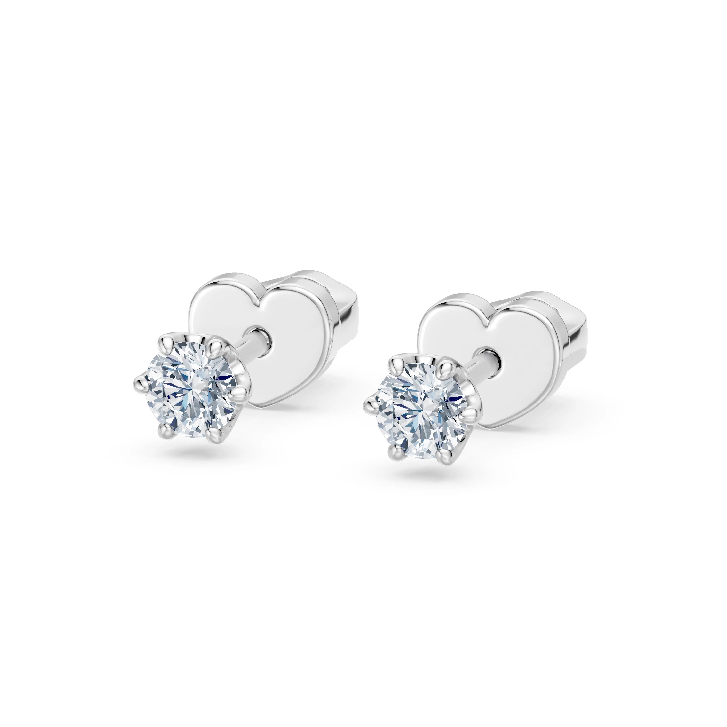 Cercei solitaire Fluture – 102-10040/1(3.4) – imaginea 2