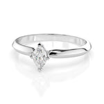 Inel solitaire – 101-10181/1(0.10)MARQUISE – imaginea 3