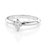 Inel solitaire – 101-10181/1(0.10)MARQUISE – imaginea 3