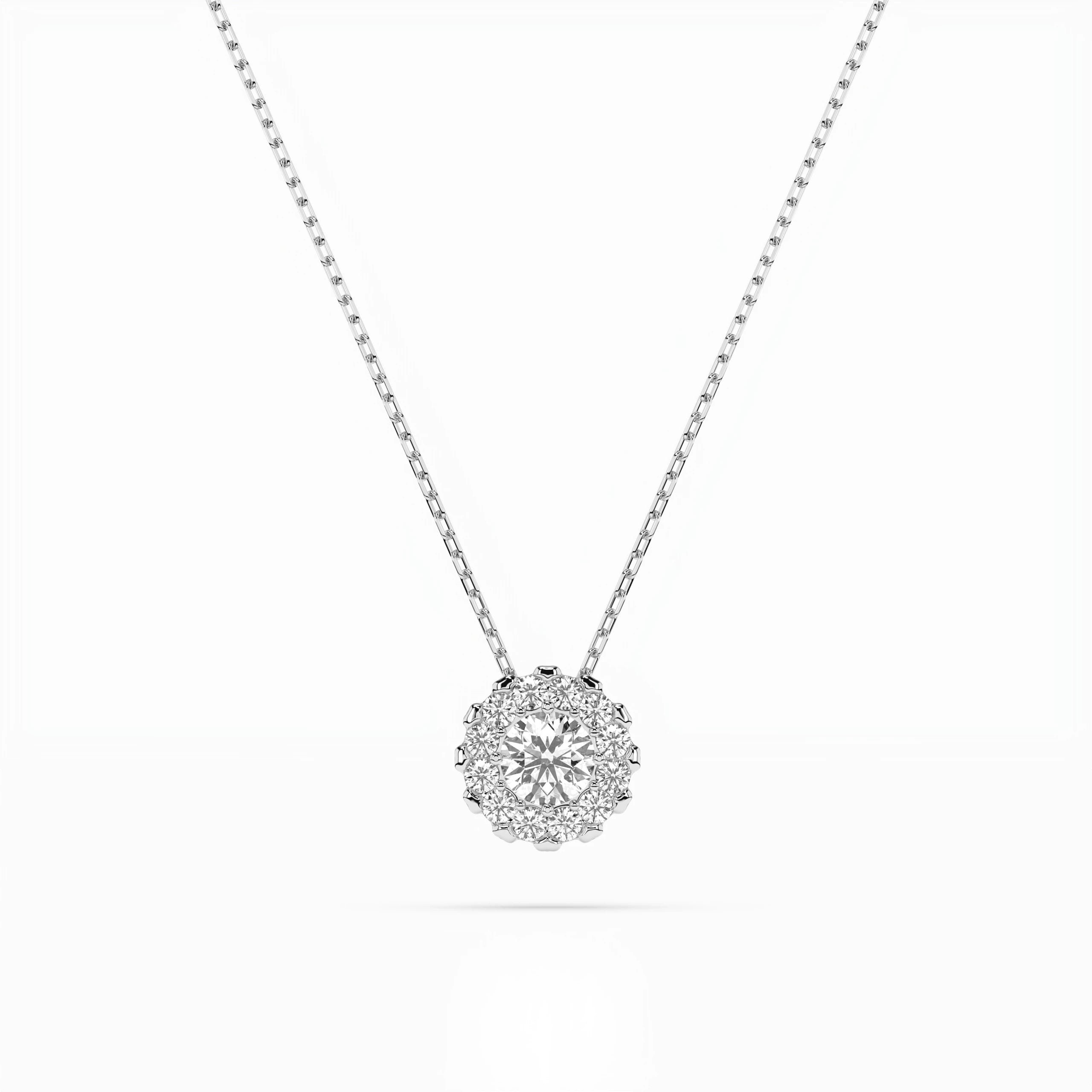 Colier solitaire Eternitate – 104-10044(3.0) – imaginea 1