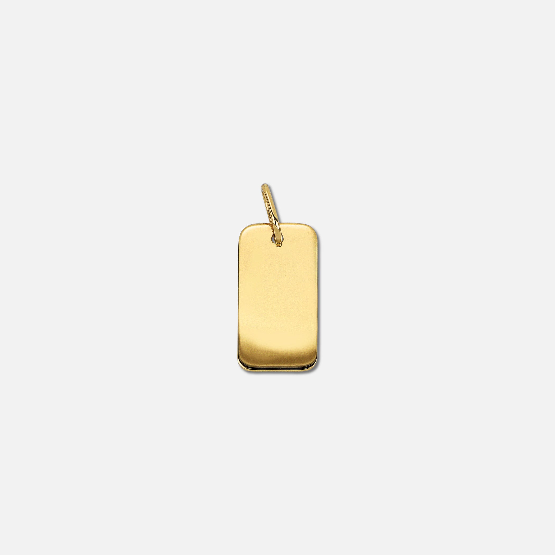 Pandant Gold Tag - IOSA Bijuterii