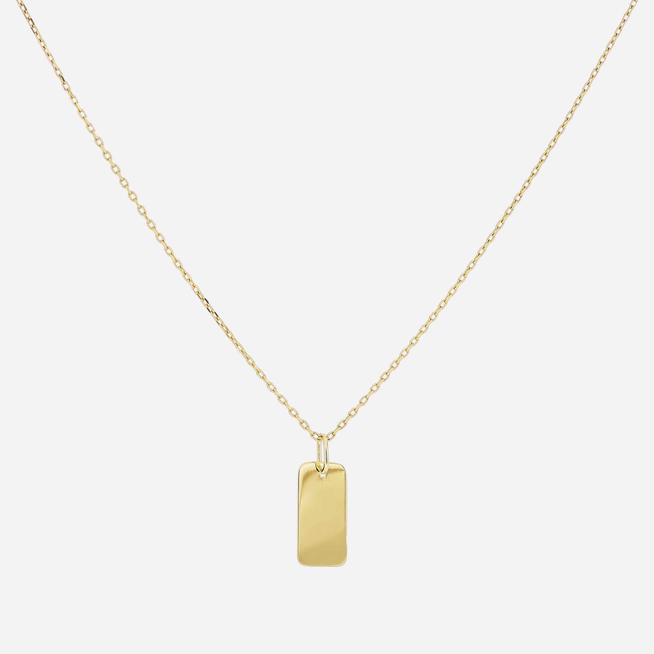 Pandant Gold Tag - IOSA Bijuterii