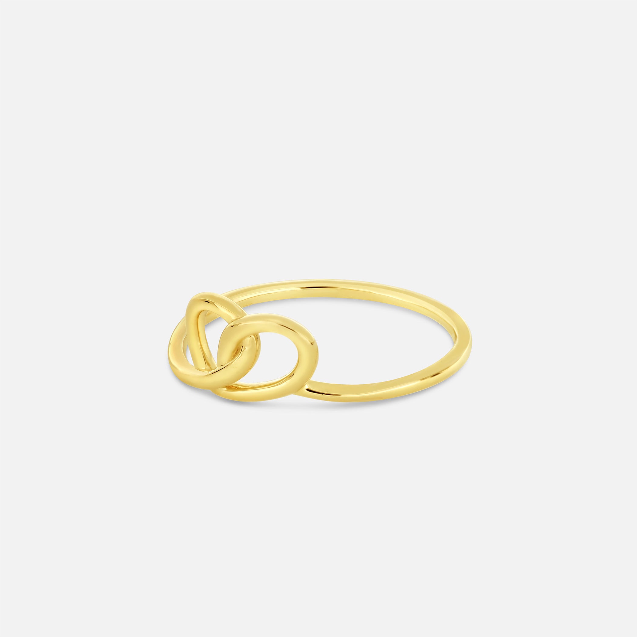 Inel stacker Love Knot - IOSA Bijuterii