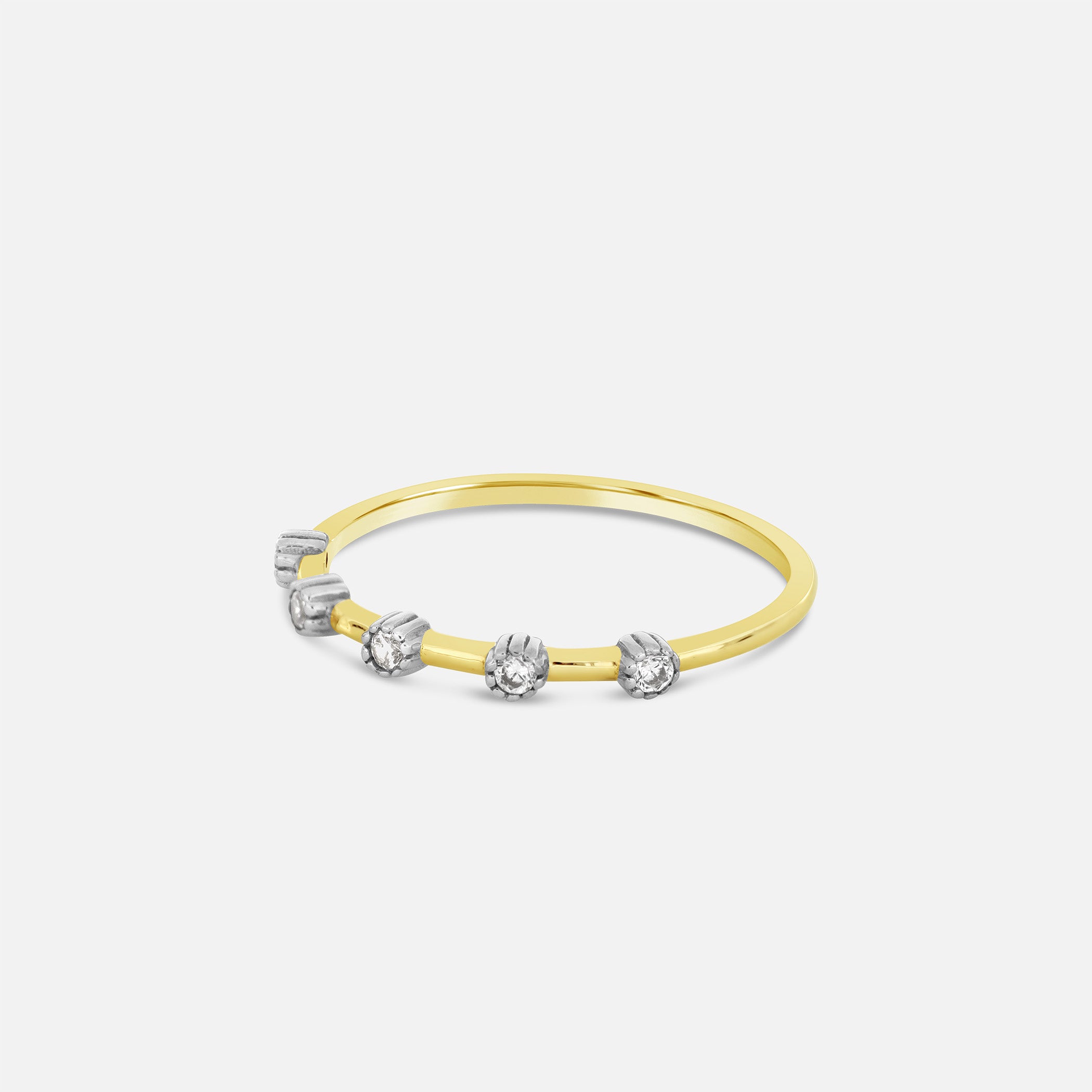 Inel Sparkle Flowers - IOSA Bijuterii