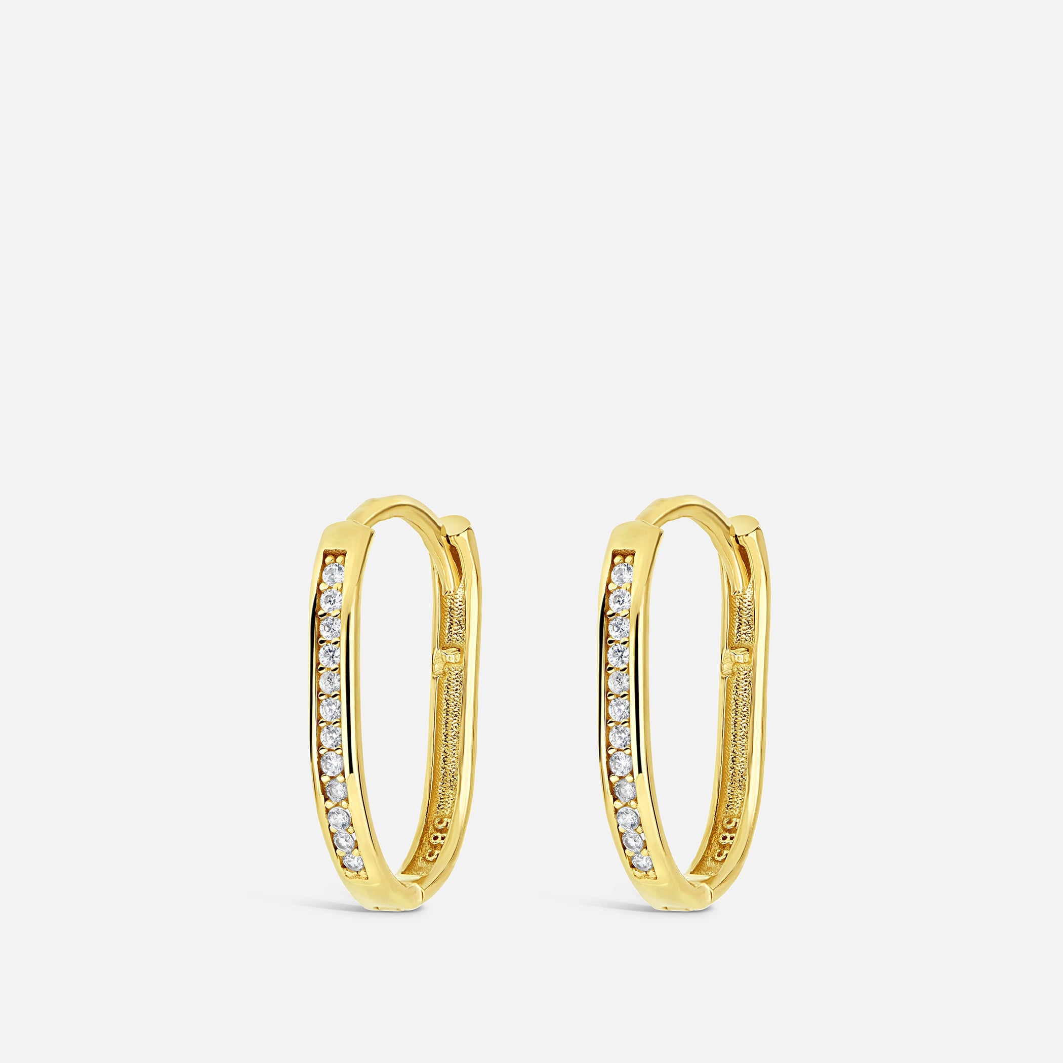 U Hoops Pavé - mini - IOSA Bijuterii